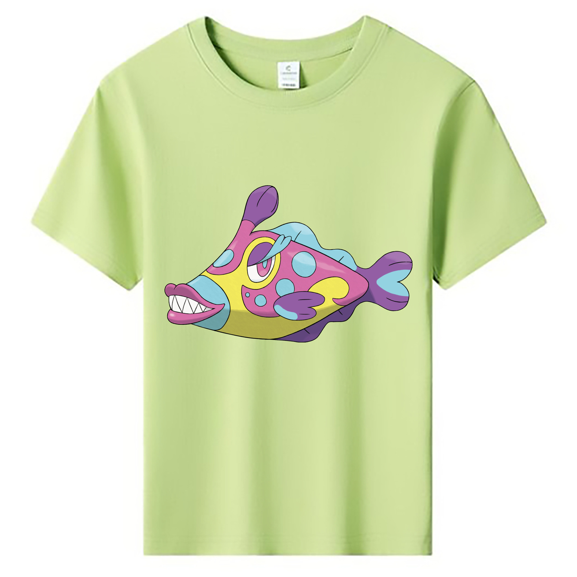 （画像用） ポケットモンスター Pokémon 綿100％キッズTシャツ（フロントプリント）